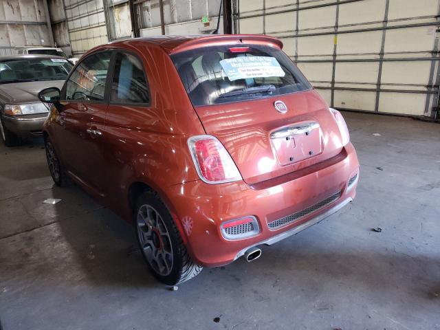 2013 FIAT 500 SPORT 3C3CFFBR9DT726592