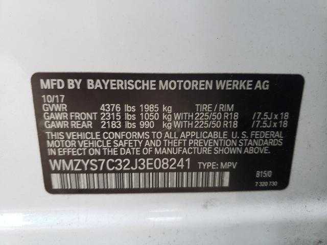 2018 MINI COOPER COU WMZYS7C32J3E08241