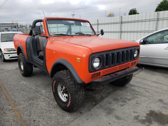 Salvage trucks for sale at Wilmington, CA auction: 1973 International Scout