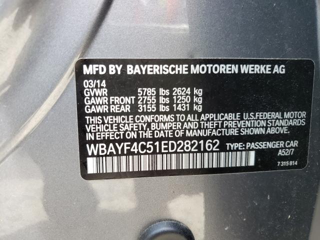 2014 BMW 740 LXI WBAYF4C51ED282162