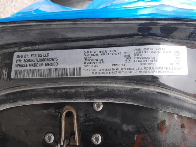 2021 RAM 2500 LIMIT 3C6UR5TLXMG502615
