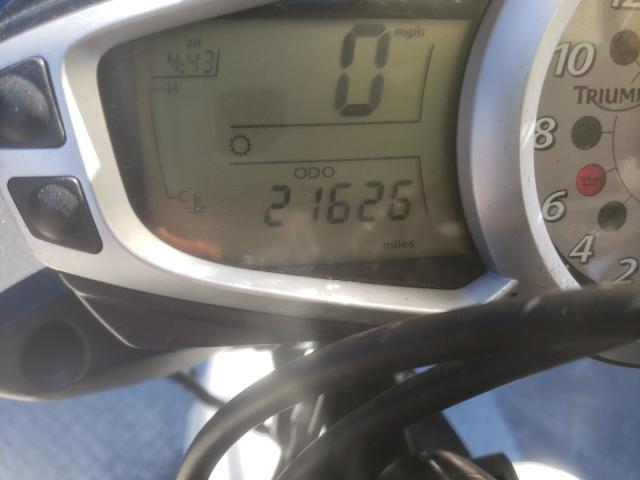 2012 TRIUMPH MOTORCYCLE STREET TRI SMTD02NE2CT549155