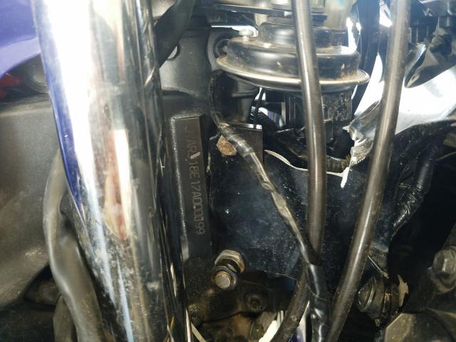 2007 YAMAHA FZ6 SHG JYARJ13E17A000199