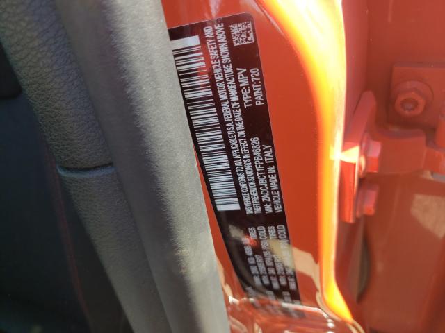 2015 JEEP RENEGADE T ZACCJBCT1FPB46826