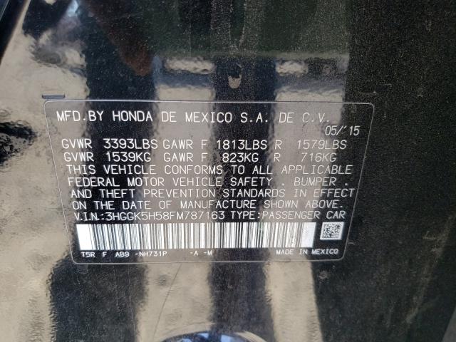 2015 HONDA FIT LX 3HGGK5H58FM787163