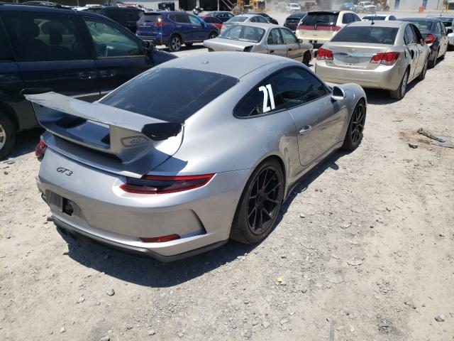 VIN WP0AC2A91JS174430 2018 Porsche 911, GT3 no.4