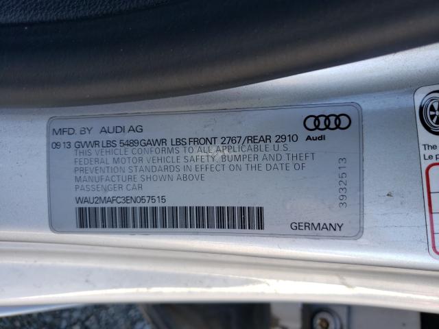 2014 AUDI A7 PRESTIG WAU2MAFC3EN057515