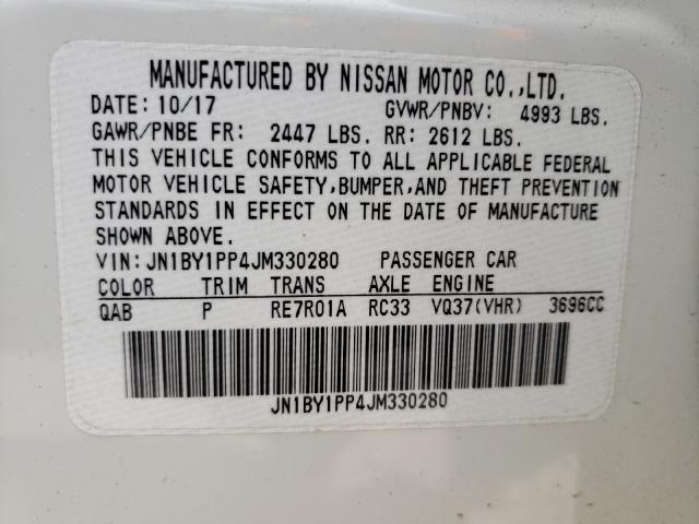 2018 INFINITI Q70 JN1BY1PP4JM330280
