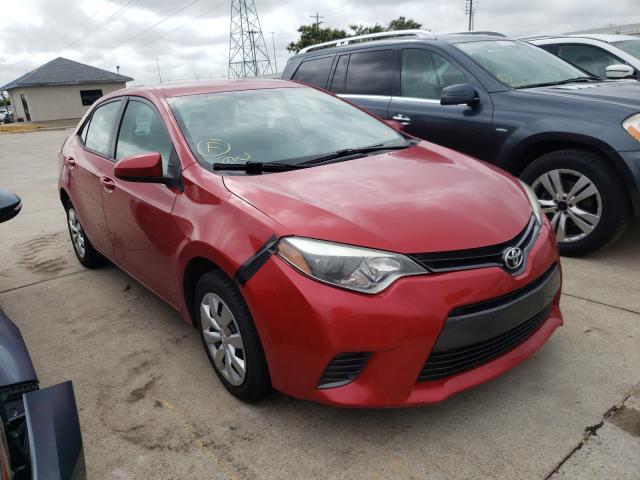 Toyota Corolla 2015 Red