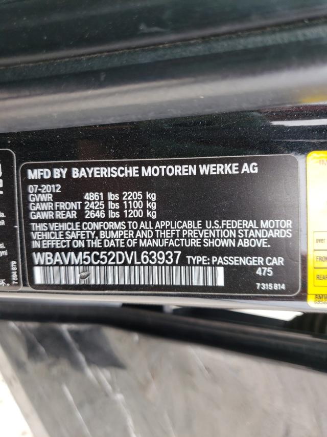 2013 BMW X1 XDRIVE3 WBAVM5C52DVL63937