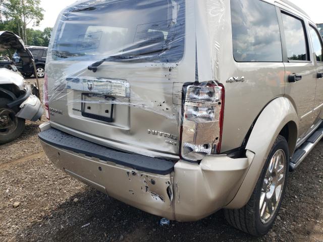 2010 DODGE NITRO SXT 1D4PU5GXXAW124393