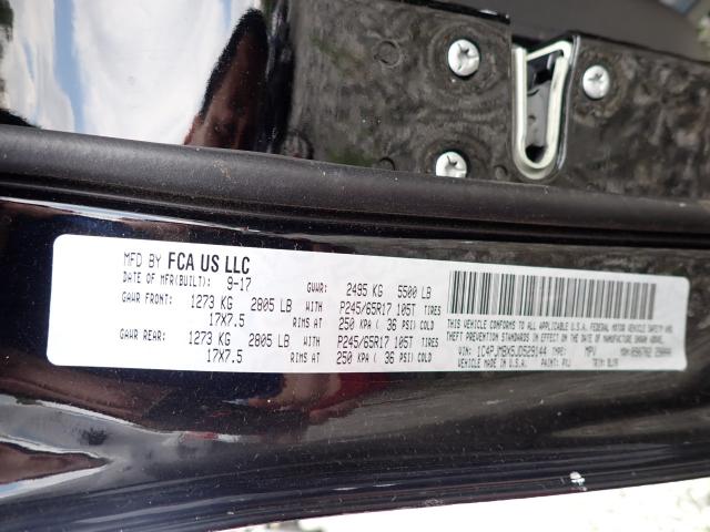 2018 JEEP CHEROKEE T 1C4PJMBX5JD529144