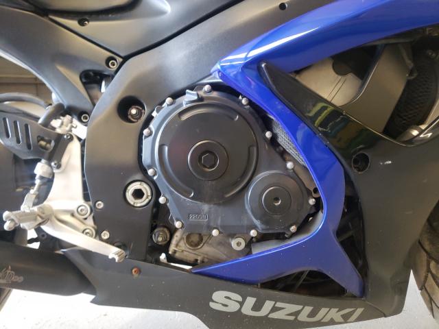 2007 SUZUKI GSX-R600 JS1GN7DAX72103057