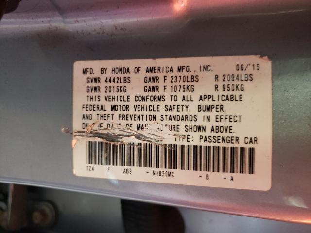 2015 ACURA TLX 19UUB1F32FA025800