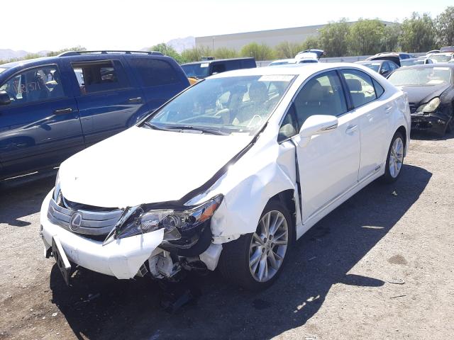 2010 LEXUS HS 250H JTHBB1BA6A2020482