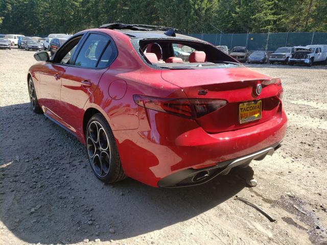 2021 ALFA ROMEO GIULIA TI ZARFANBN7M7643106