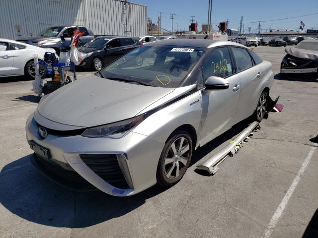 2019 TOYOTA MIRAI JTDBVRBD4KA006072
