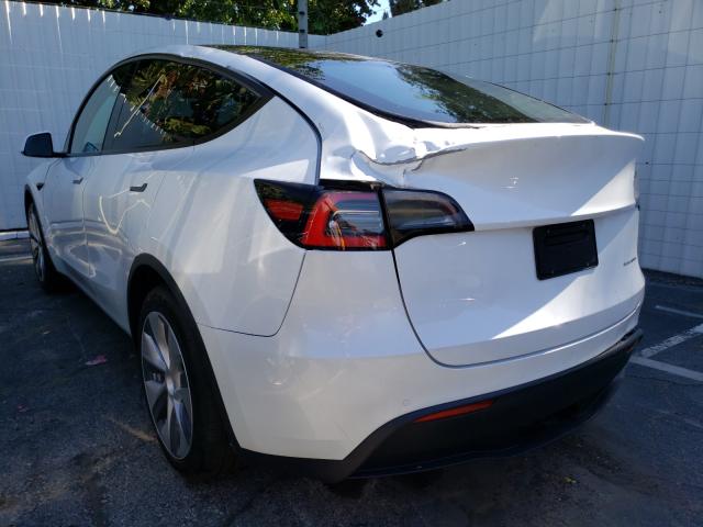 2021 TESLA MODEL Y 5YJYGDEE0MF118812