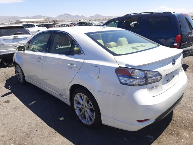 2010 LEXUS HS 250H JTHBB1BA6A2020482