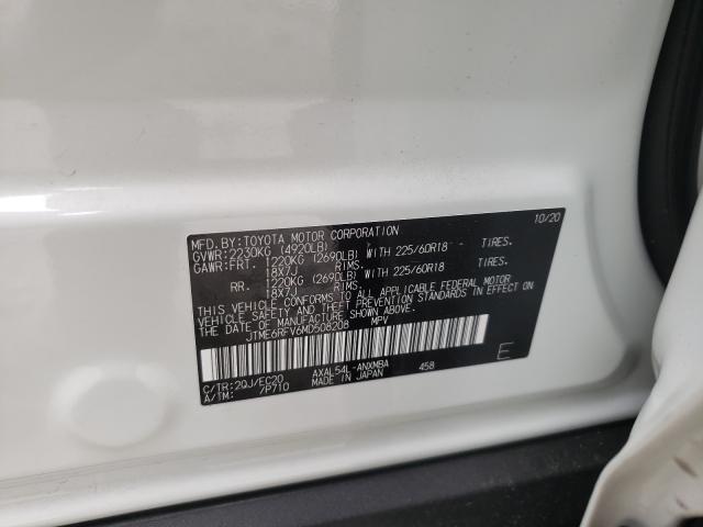 2021 TOYOTA RAV4 XSE JTME6RFV6MD508208