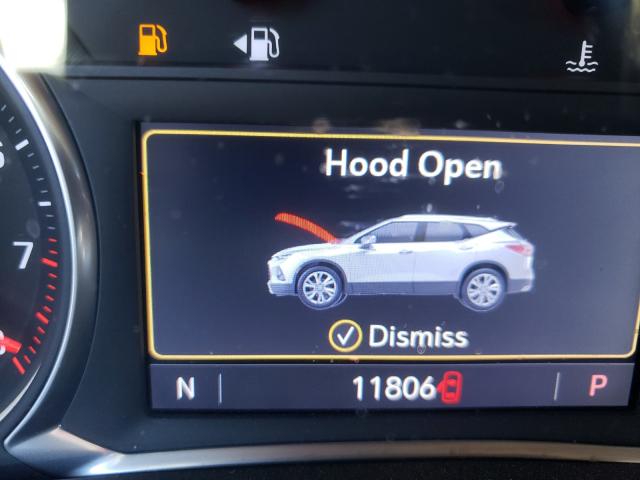 2019 CHEVROLET BLAZER 3LT 3GNKBHRS1KS702322