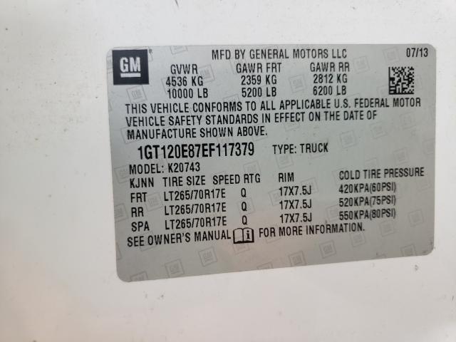 2014 GMC SIERRA2500 1GT120E87EF117379