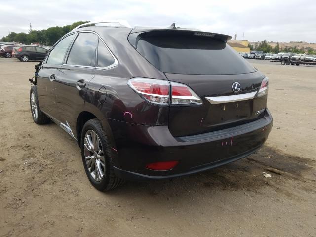 2013 LEXUS RX 450 JTJBC1BA0D2052957