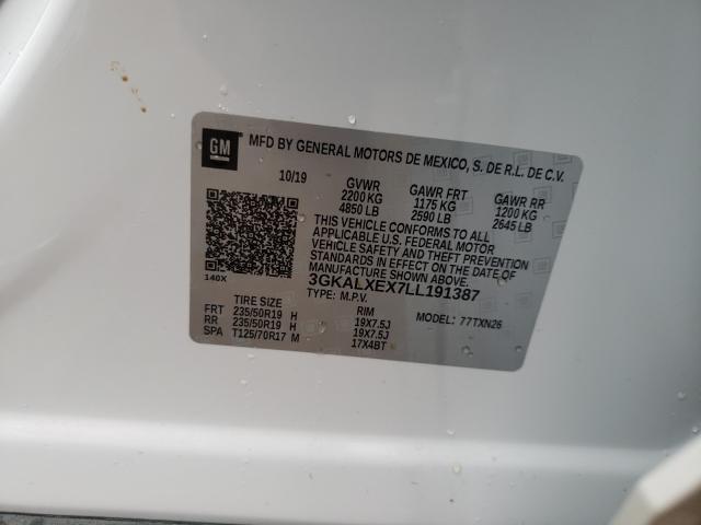2020 GMC TERRAIN DE 3GKALXEX7LL191387