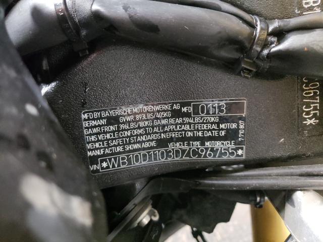 2013 BMW HP4 WB10D1103DZC96755