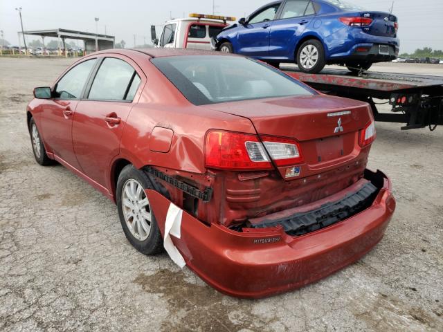 2011 MITSUBISHI GALANT FE 4A32B2FF9BE025587