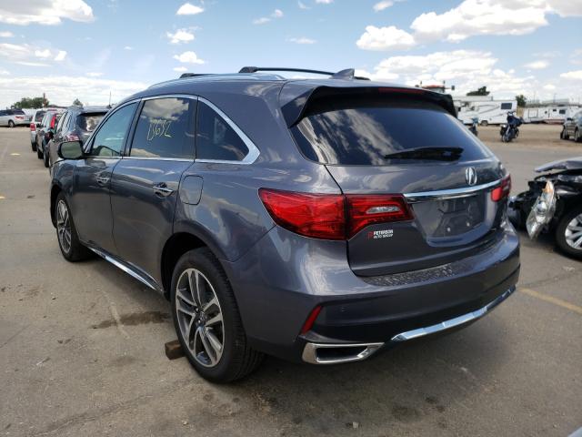 2017 ACURA MDX ADVANC 5FRYD4H81HB016809