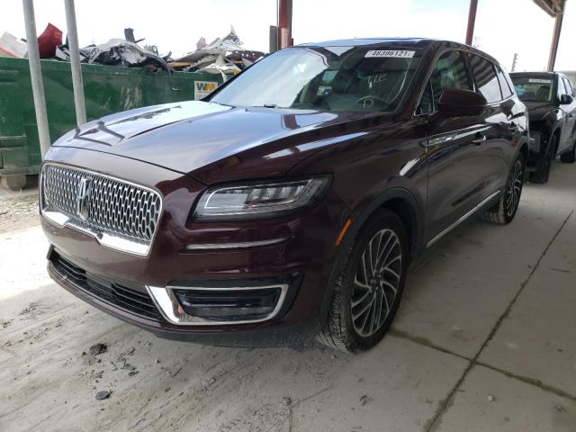 2019 LINCOLN NAUTILUS 2LMPJ6L92KBL16428