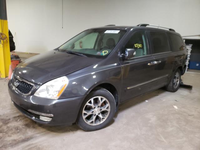2014 KIA SEDONA EX KNDMH4C77E6578319