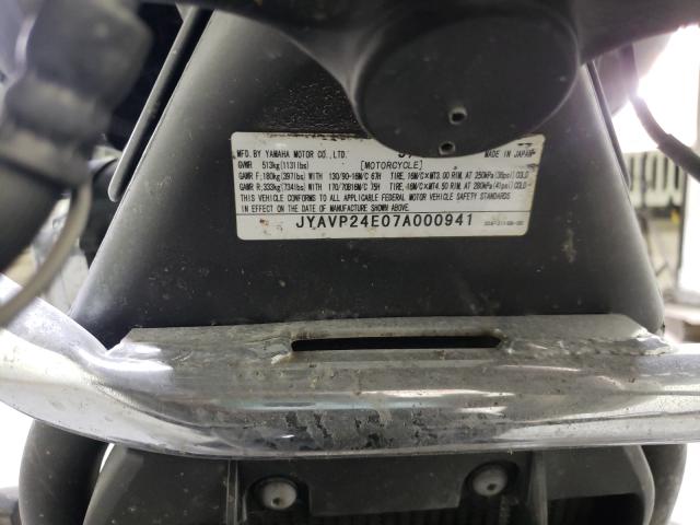 2007 YAMAHA XVS1300 A JYAVP24E07A000941