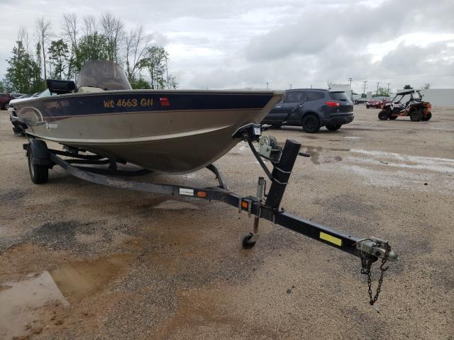 Salvage cars for sale from Copart Milwaukee, WI: 2003 Alumacraft Livebottom