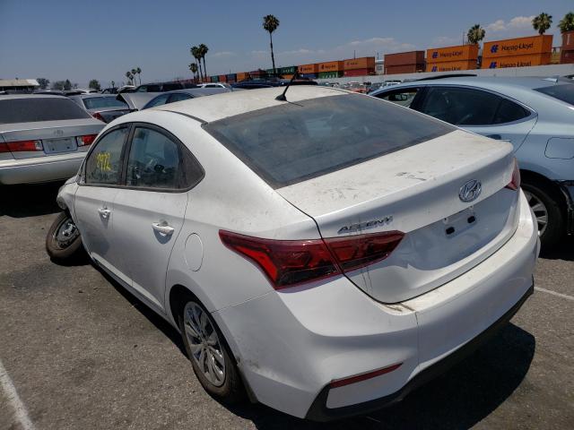  HYUNDAI ACCENT 2020 Серебристый