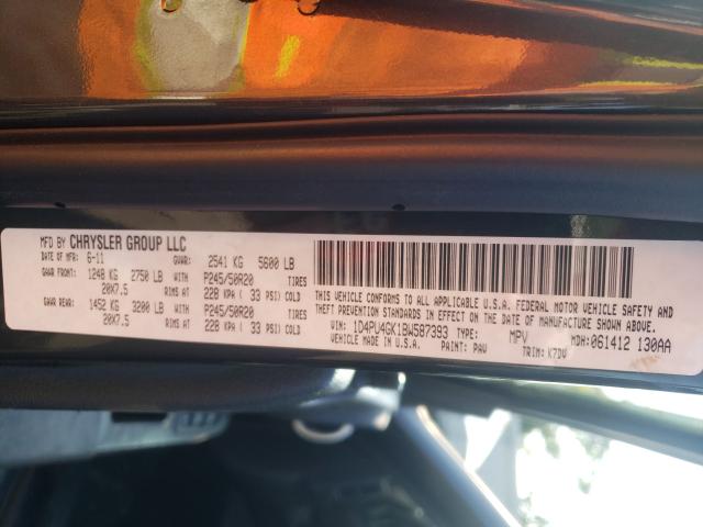 2011 DODGE NITRO HEAT 1D4PU4GK1BW587393