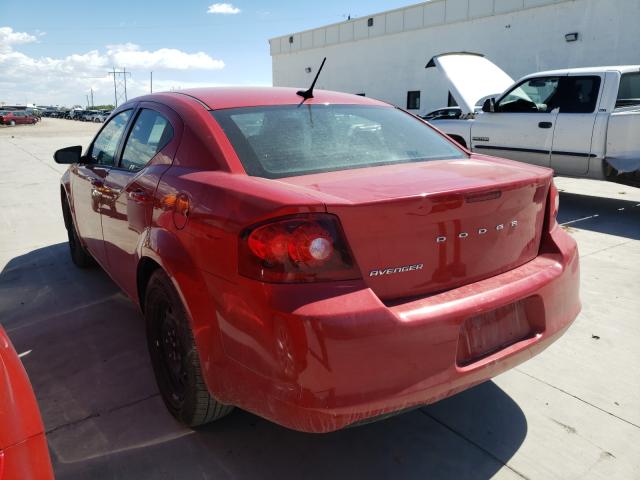 2012 DODGE AVENGER SE 1C3CDZAB5CN266163