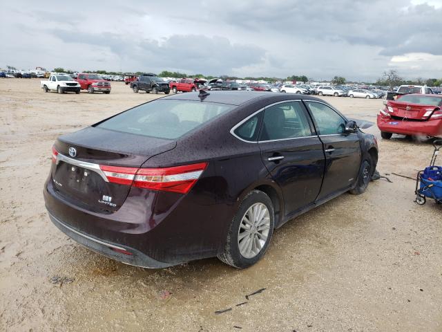 2014 TOYOTA AVALON HYB 4T1BD1EB0EU022606