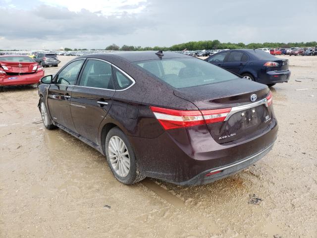 2014 TOYOTA AVALON HYB 4T1BD1EB0EU022606
