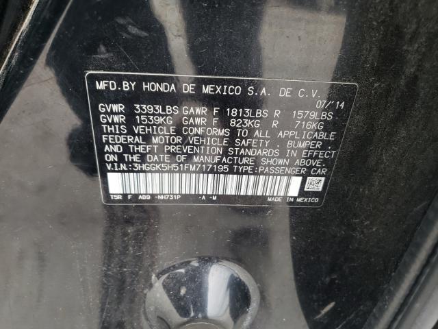 2015 HONDA FIT LX 3HGGK5H51FM717195