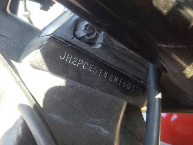 2008 HONDA CBR600 RR JH2PC40148M100975
