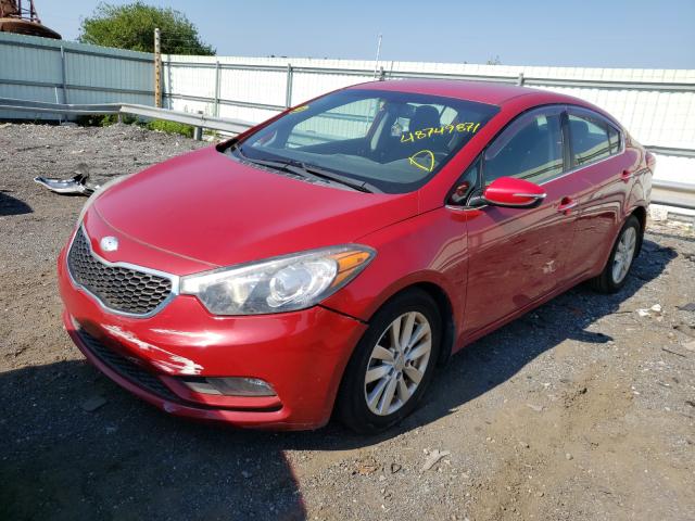 2014 KIA FORTE KNAFX4A8XE5096258