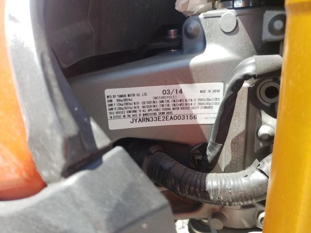 2014 YAMAHA FZ09 JYARN33E2EA003156