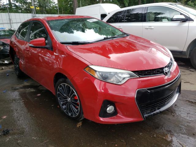 Toyota Corolla 2015 Red