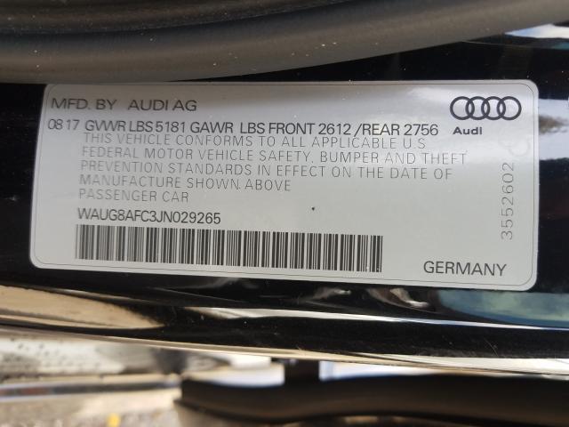 2018 AUDI A6 WAUG8AFC3JN029265