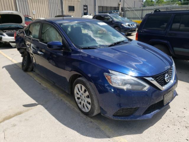 Salvage cars for sale at Lawrenceburg, KY auction: 2017 Nissan Sentra S