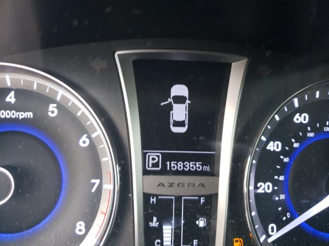 2012 HYUNDAI AZERA GLS KMHFH4JG0CA141828