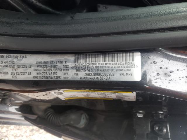 2015 FIAT 500L TREKK ZFBCFADH0FZ036909
