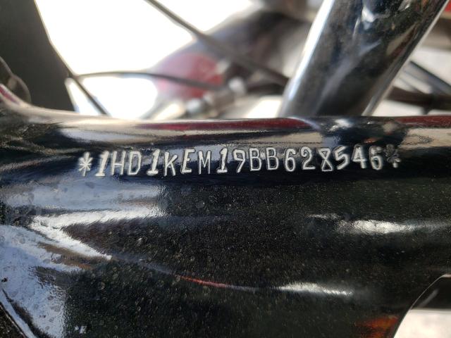 2011 HARLEY-DAVIDSON FLHTK 1HD1KEM19BB628546